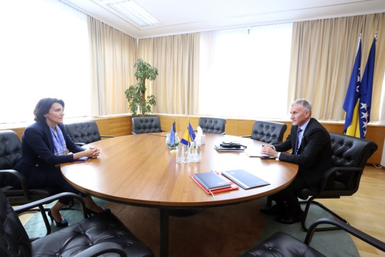 Predsjedavajući Doma naroda PSBiH Kemal Ademović održao sastanak sa direktoricom Direkcije za evropske integracije BiH 